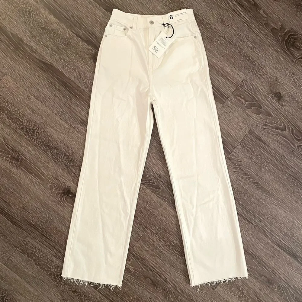 Glassons super high rise 90s straight leg